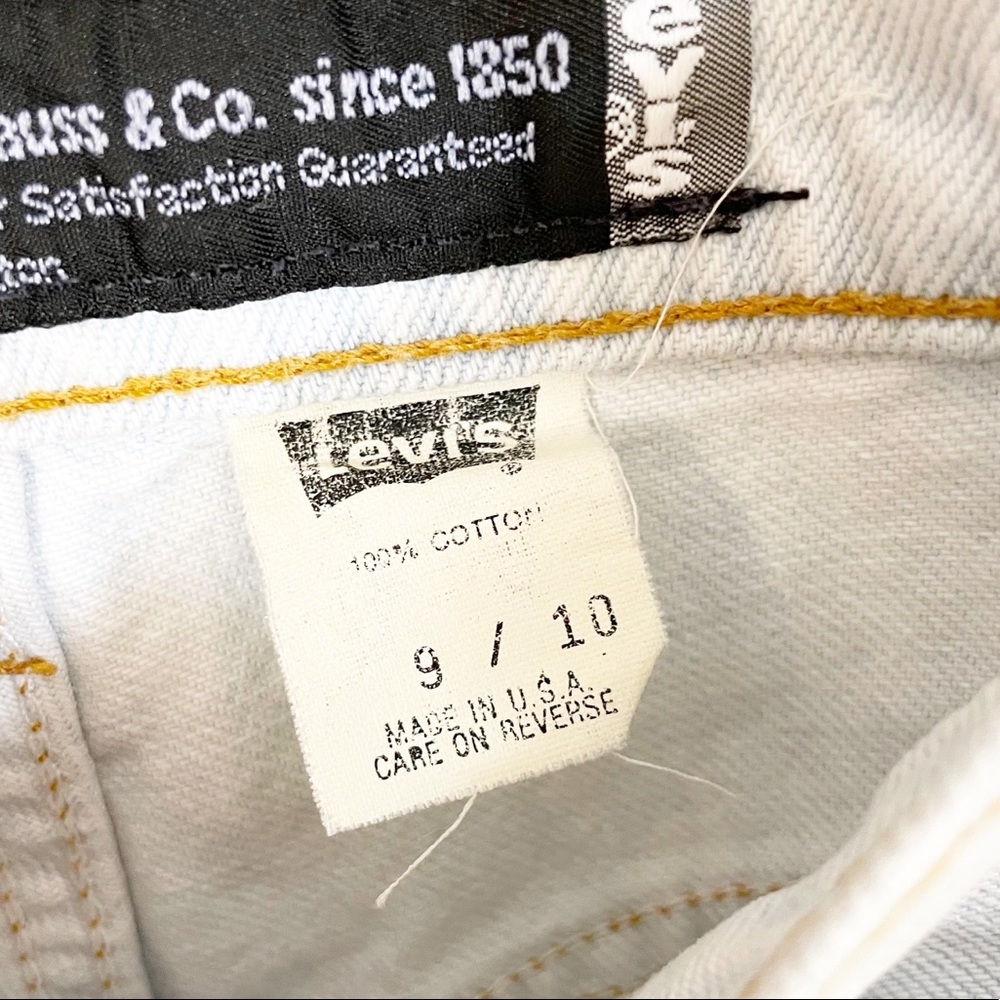 LEVIS Vintage Silver Tab Loose Mom Jean Hi Rise 10 Light Wash Skater Baggy - Picture 5 of 10